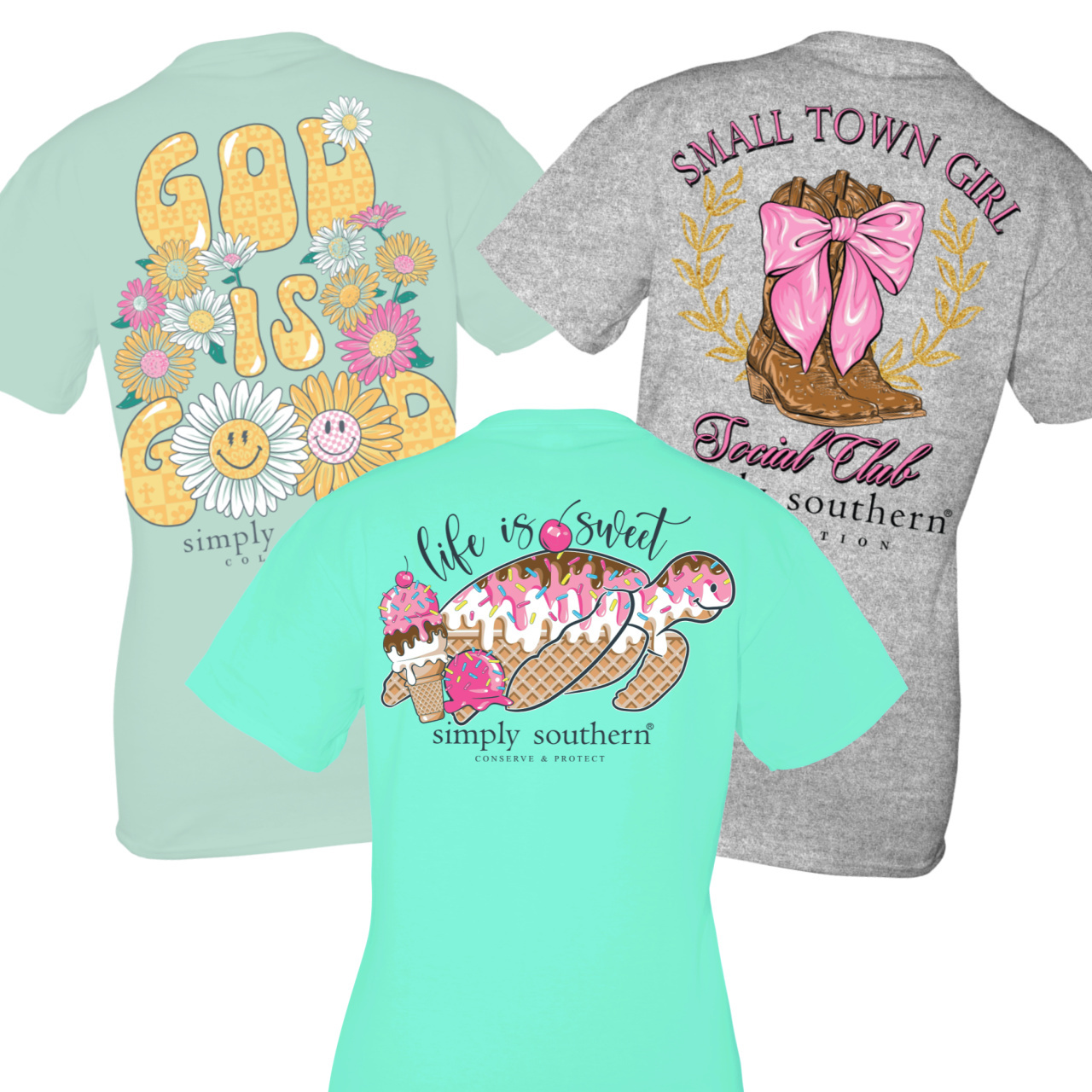 Simply Southern Girls T-shirts